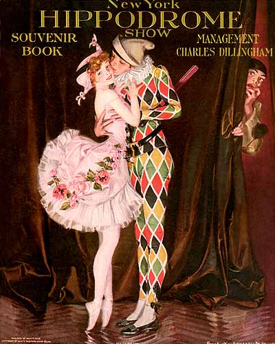 Hippodrome Souvenir Book, 1916 - Frank X. Leyendecker