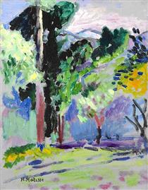 Paysage À Collioure - Henri Matisse