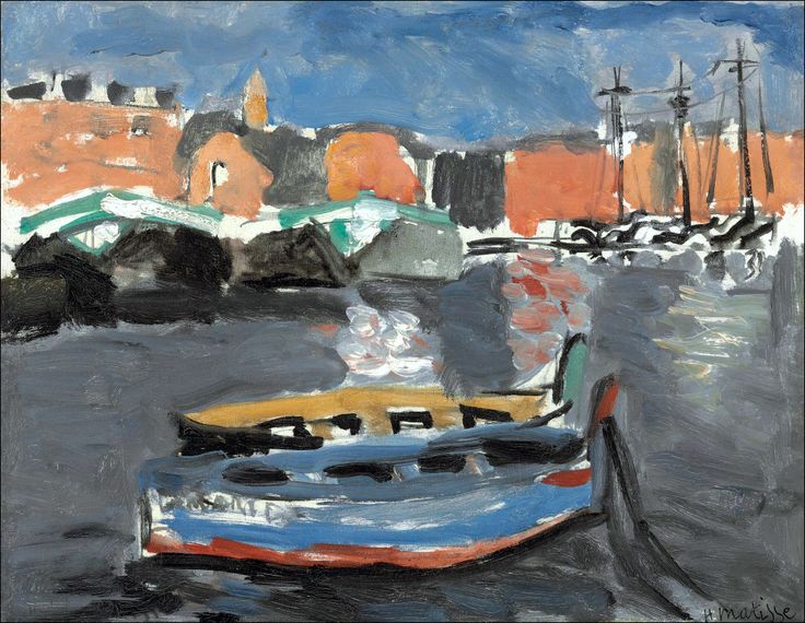 Port De Marseille, 1917 - Henri Matisse