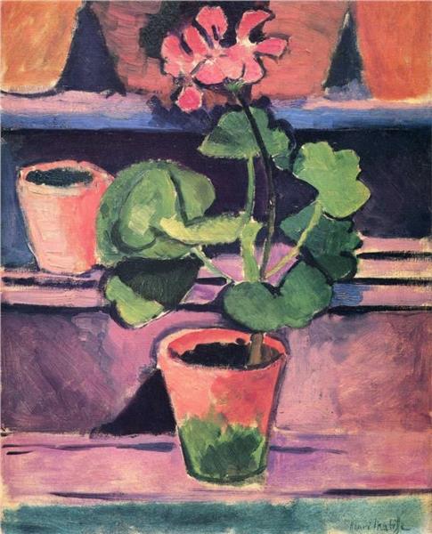 Pot of Geraniums, 1912 - Henri Matisse