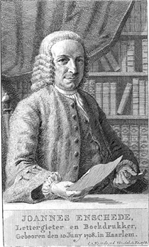 Johannes Enschedé Sr - Cornelis van Noorde