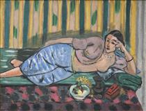 Odalisque Au Coffret Rouge - Henri Matisse