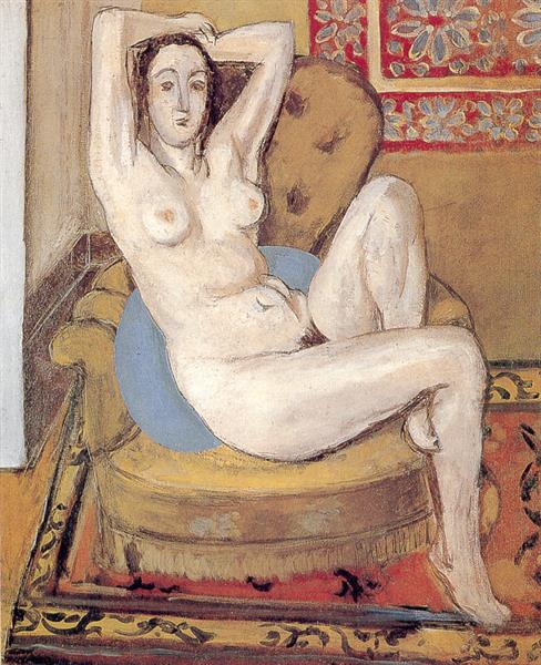 Odalisque with Magnolia, 1923 - 1924 - Анри Матисс