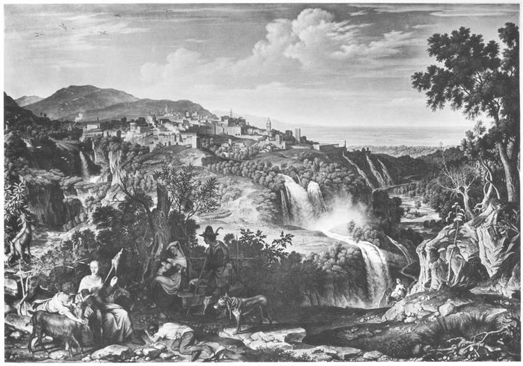 Die Cascatellen Von Tivoli, 1818 - Joseph Anton Koch