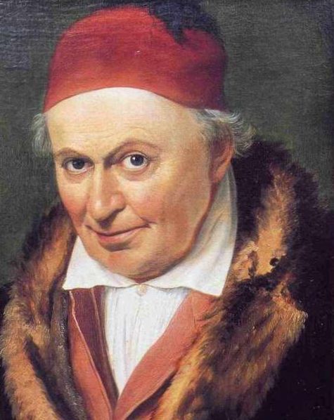 Portrait von Johann Michael Wittmer, c.1830 - Йозеф Антон Кох