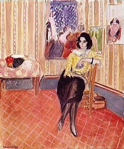 Portrait of his daughter, 1921 - Henri Matisse