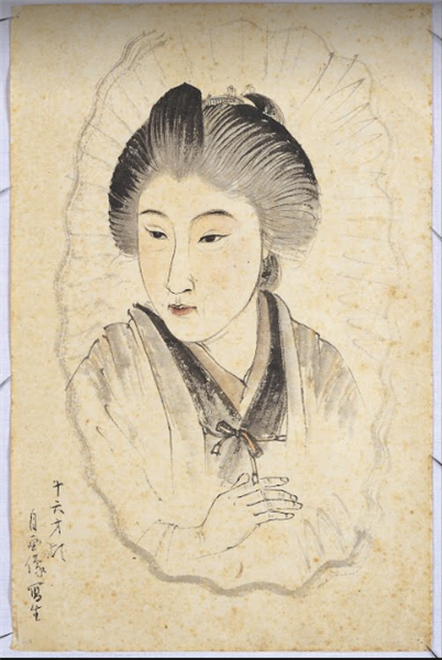 Self Portrait at 16, 1891 - Uemura Shoen