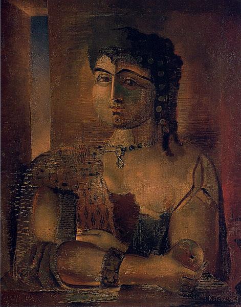A Woman with An Apple, 1926 - Jerwand Kotschar