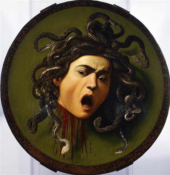 Medusa, c.1597 - Caravaggio