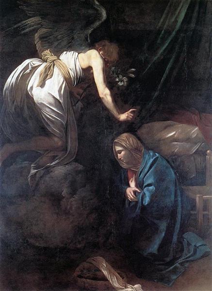 Annunciation, 1608 - Caravaggio