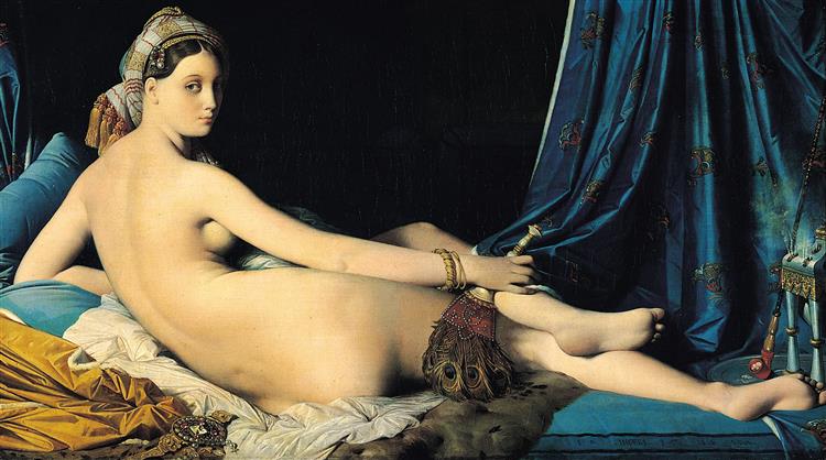 The Grande Odalisque, 1814 - Jean Auguste Dominique Ingres