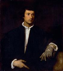 Mann mit dem Handschuh - Tizian