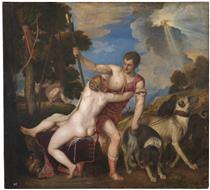 Венера і Адоніс - Тиціан