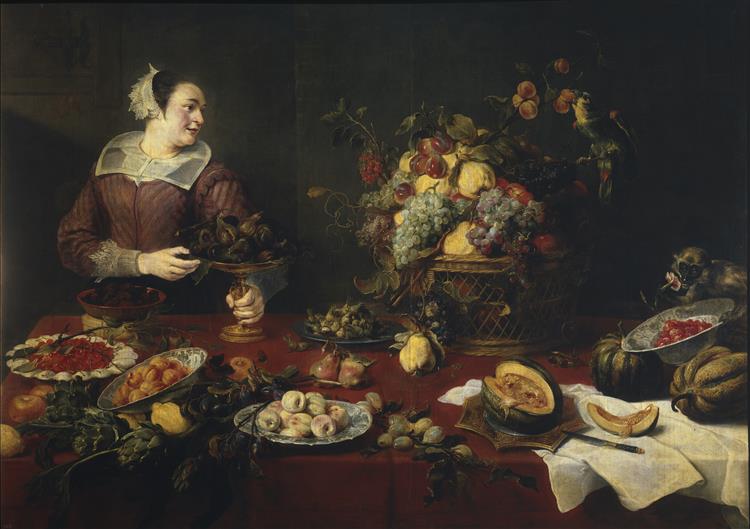 Fruit seller, 1636 - Frans Snyders
