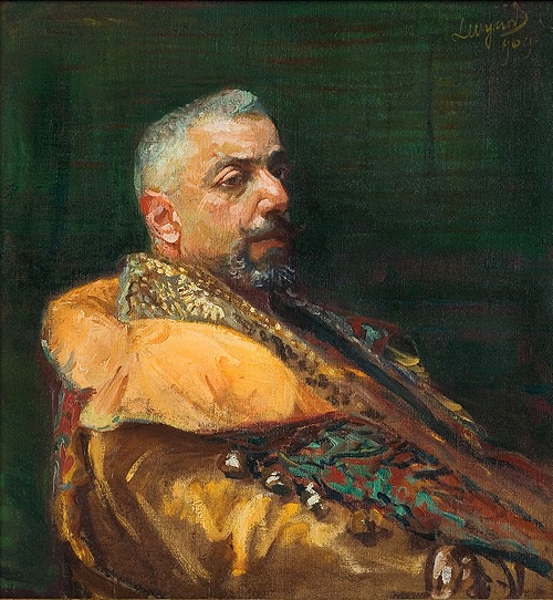 Portrait of Erazm Barącz, 1909 - Леон Вичулковський