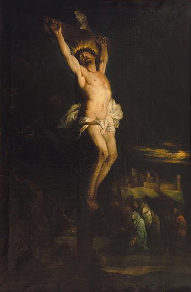 Christ expiant sur la croix, 1695 - 亚森特·里戈