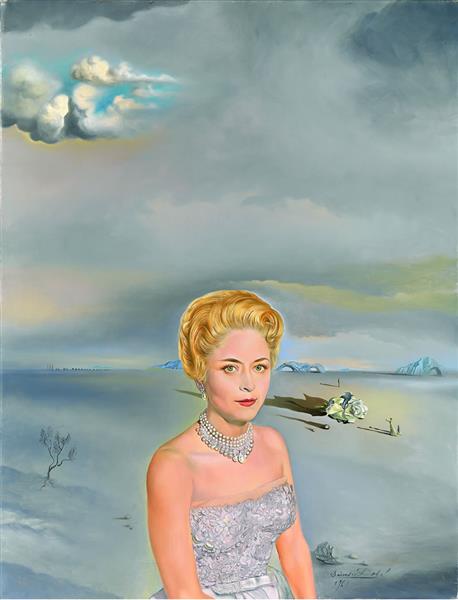 Portrait of Rosemary Chisholm, 1961 - 達利
