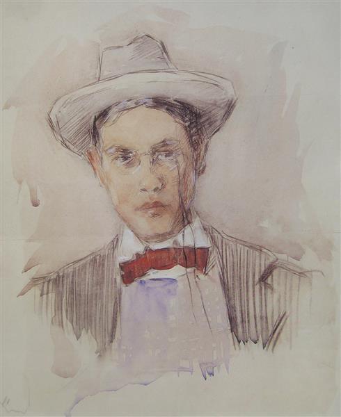 Self-portrait, 1901 - Frederick Carl Frieseke
