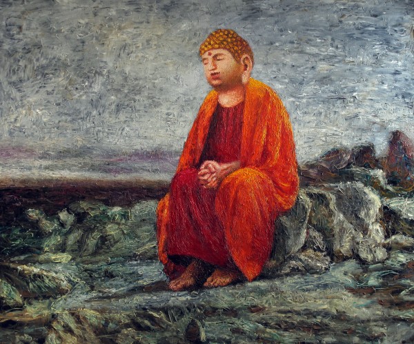 Buddha In The Desert. Version, 2013 - Alexander Roitburd