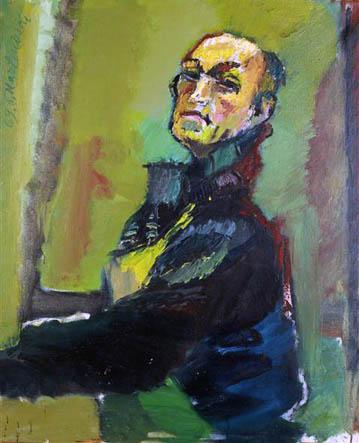 Self-portrait, 1969 - Nikola Martinoski