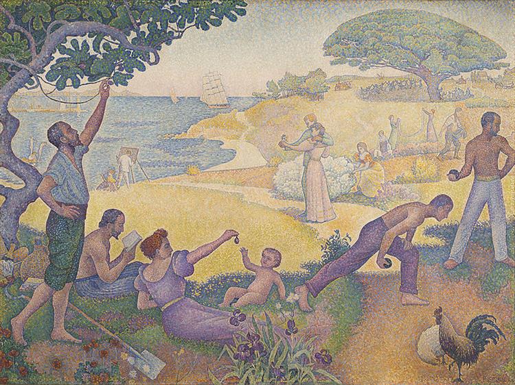 Au Temps D’harmonie, 1893 - 1895 - Paul Signac