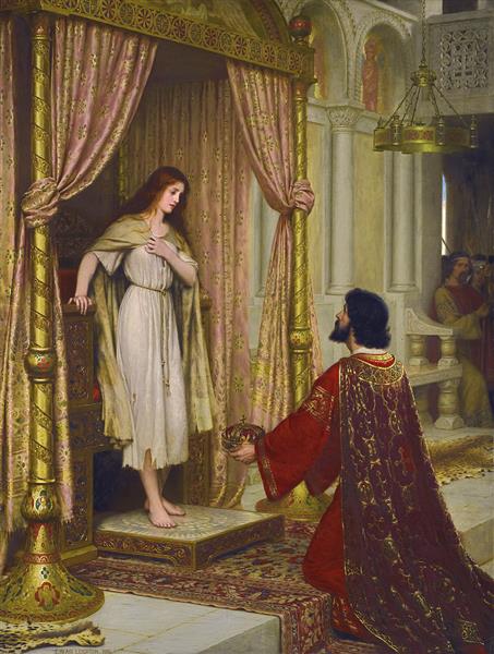 The King and the Beggar Maid, 1898 - Edmund Leighton