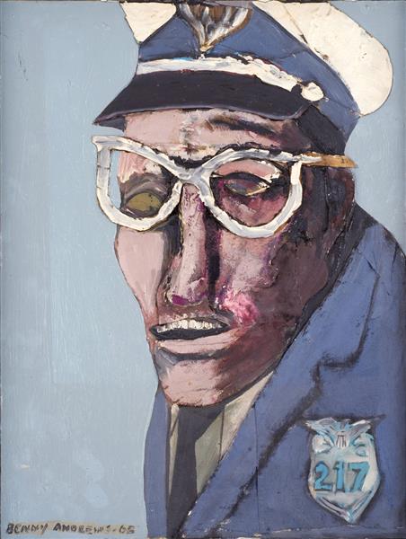 The Cop, 1968 - Benny Andrews