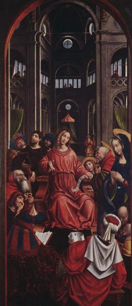 Christ's dispute at the Temple, 1526 - Defendente Ferrari