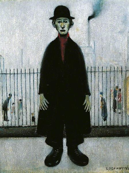 A Lancashire Cotton Worker, 1944 - Laurence Stephen Lowry