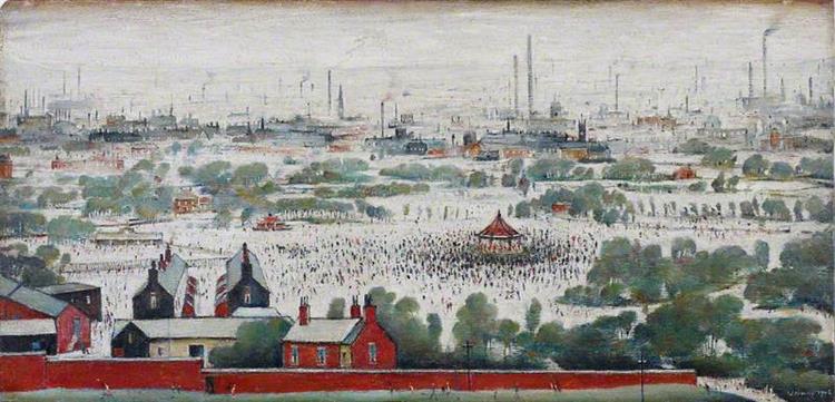 The Park, 1946 - Laurence Stephen Lowry