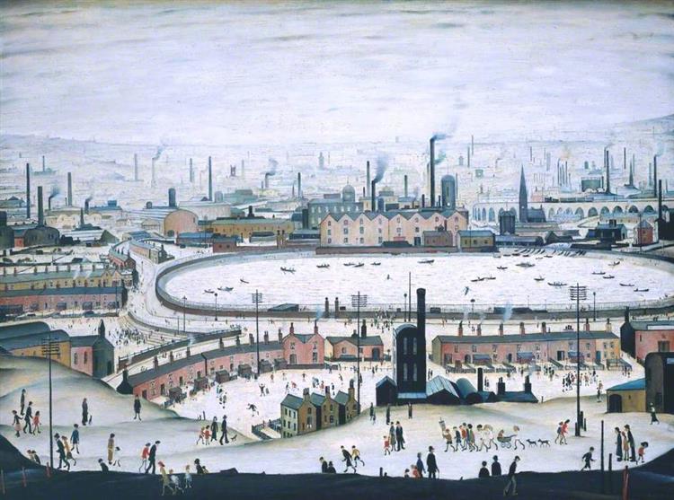 The Pond, 1950 - Laurence Stephen Lowry