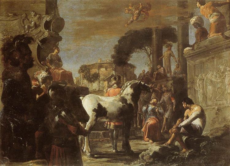The Fall of Simon Magus, c.1623 - Леонард Брамер