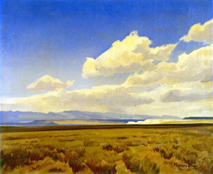 Wind of Wyoming, 1936 - Maynard Dixon