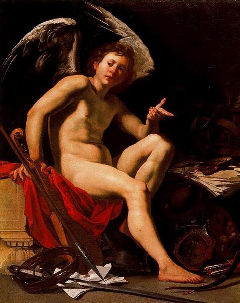 Amor Victorioso, 1627 - Ораціо Рімінальді