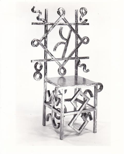 The Intervalist's Chair, 1986 - Douglas Abdell