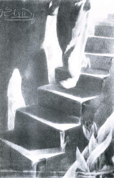 stairs, 1997 - Javad Hamidi