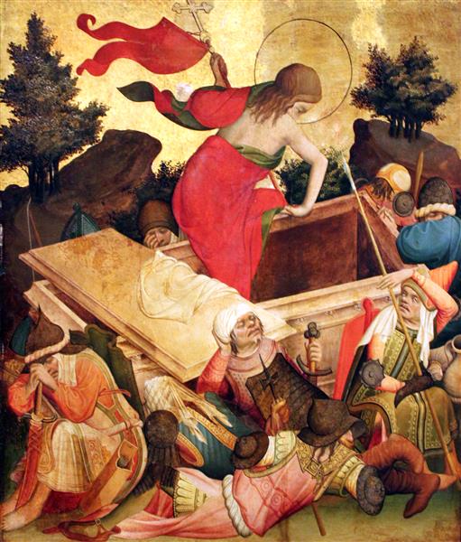 Resurrection of Christ, c.1430 - Мастер Франке
