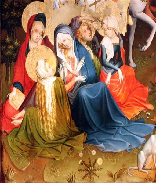 The Women at the Cross (fragment), c.1435 - Meister Francke