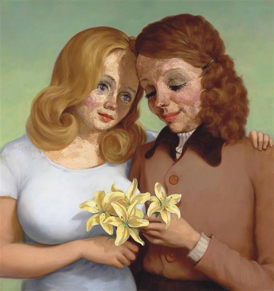 Daughter and Mother, 1997 - John Currin