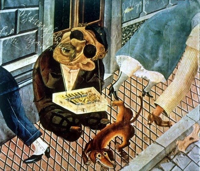 match seller, 1920 - Otto Dix