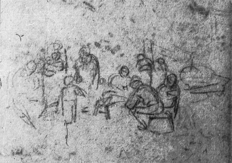 Vissers En Vrouwen Aan De Oever, 1634 - Хендрик Аверкамп
