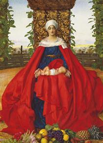 Our Lady of The Fruits of The Earth - Frank Cadogan Cowper