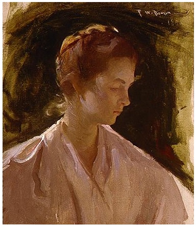 A Young Girl, 1895 - Frank W. Benson