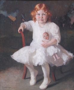 Portrait of Mary Spencer Fuller, 1914 - Frank W. Benson