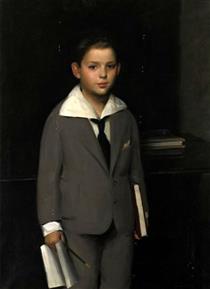 A Schoolboy - Edward E. Simmons