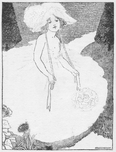 Illustration from In Childhoods Country (Moulton), 1895 - Ethel Reed