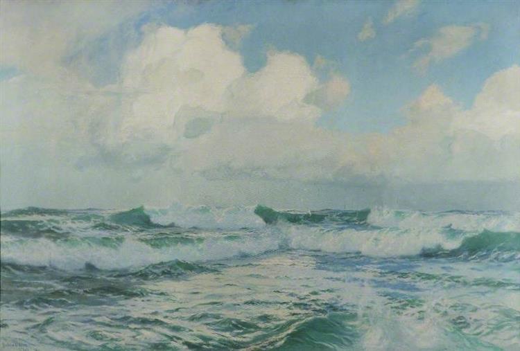 A Song of the Sea - Julius Olsson