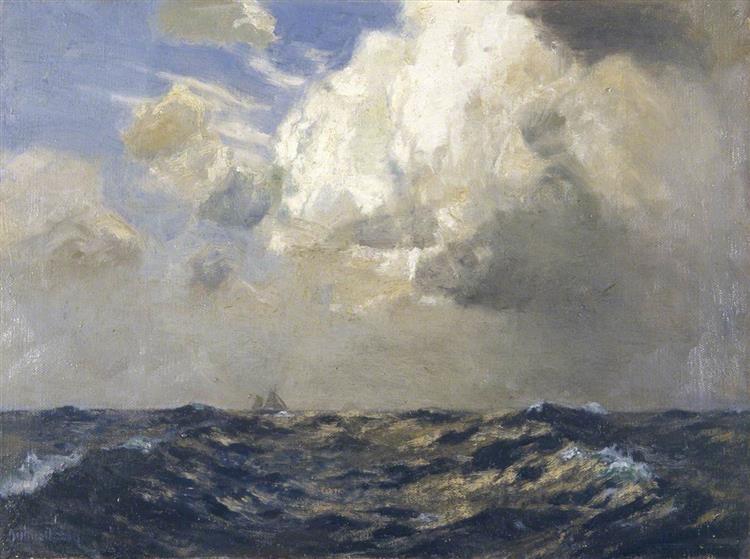 Freshening Clouds - Albert Julius Olsson