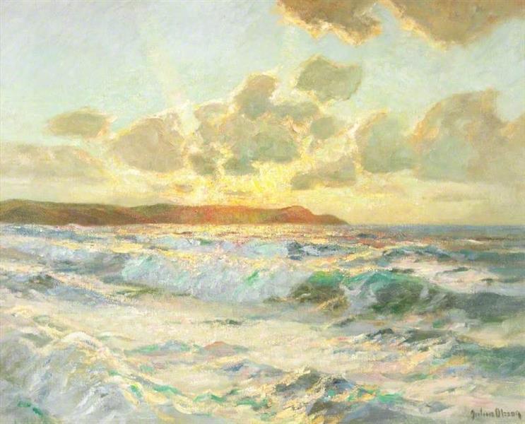 Off Cornwall, 1905 - Julius Olsson
