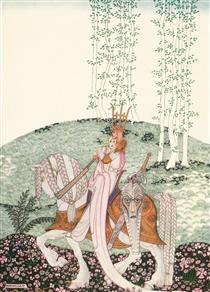 He Too Saw The Image In The Water - Kay Nielsen